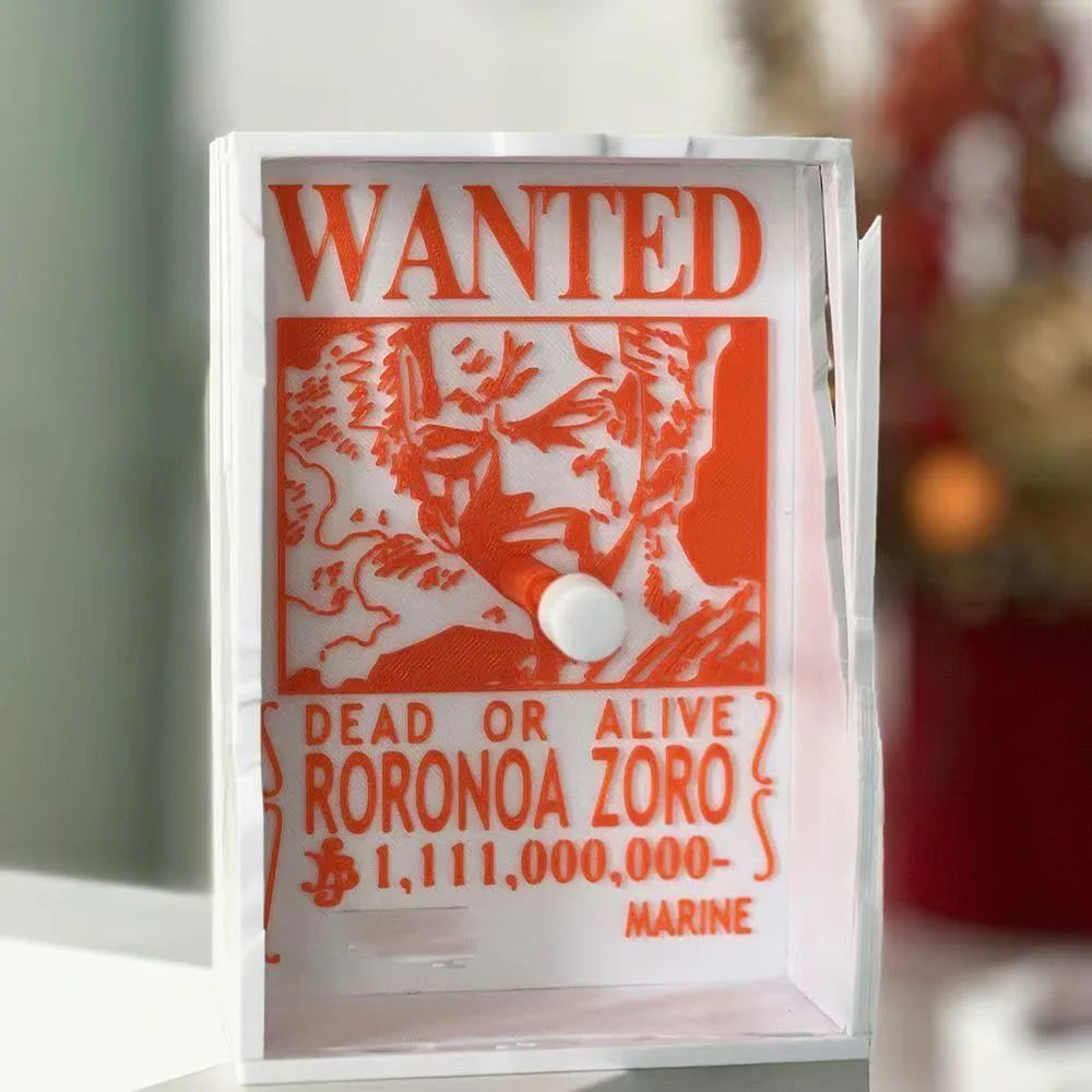 Premium Anime Shadow Projector Lamp – Zoro - Luffy