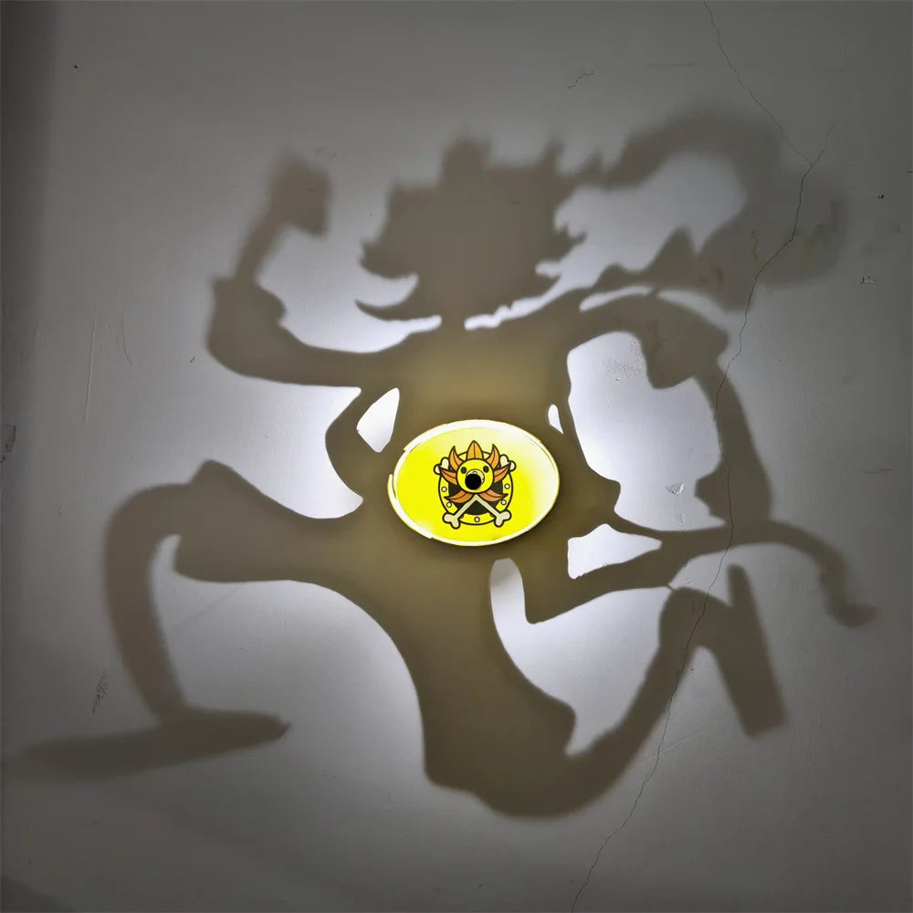 Premium Anime Shadow Projector Lamp – Zoro - Luffy